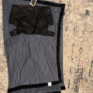 Chic Black Sequin Women's Dress